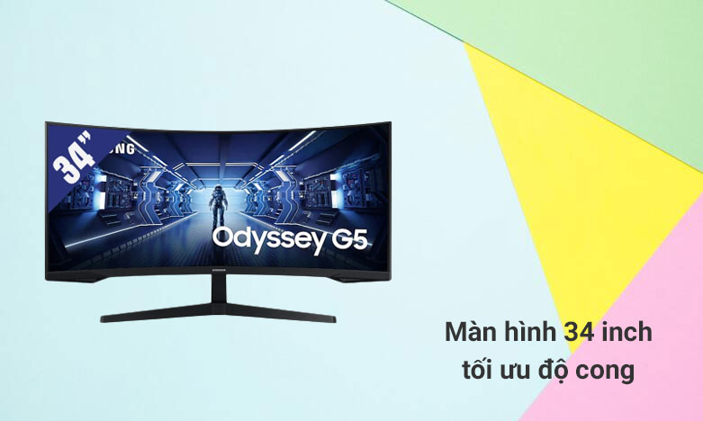 Màn hình Samsung LC34G55TWWEXXV 34″ (UltraWide 3440 x 1440/ VA/ 165Hz/ 1 ms) - Ảnh 3