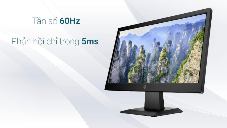 Màn hình HP V19 18.5″ (HD 1366 x 768/ TN/ 60Hz/ 5 ms) - Ảnh 3