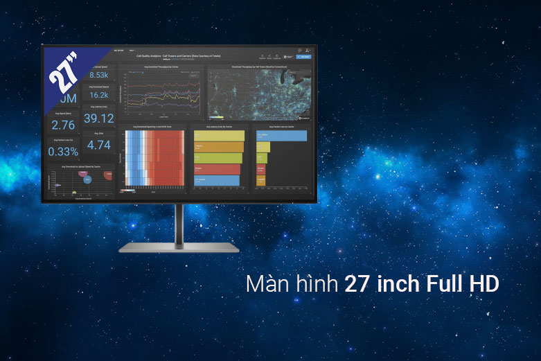 Màn hình HP Zq G3 1C4Z7AA 27″ (QHD (2K) 2560 x 1440/ IPS/ 60Hz/ 5 ms) - Ảnh 5