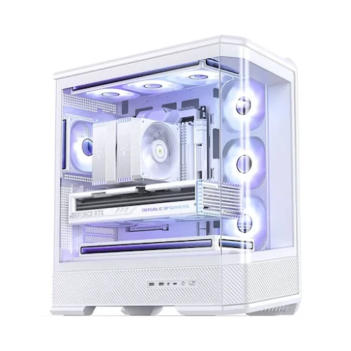 Thùng máy/ Case Jonsbo D400 White (ATX)