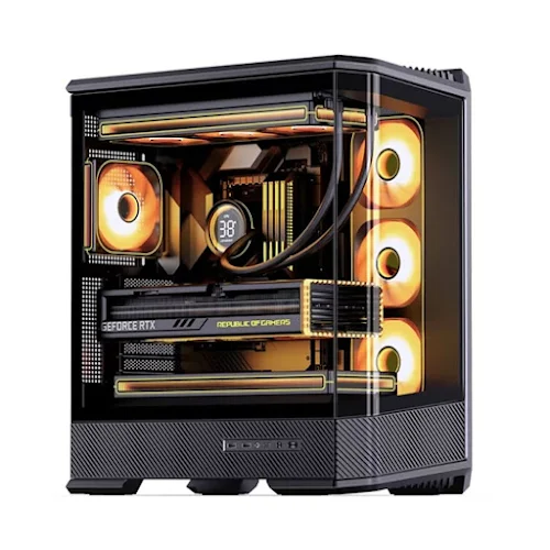 Thùng máy/ Case Jonsbo D400 Black (ATX)