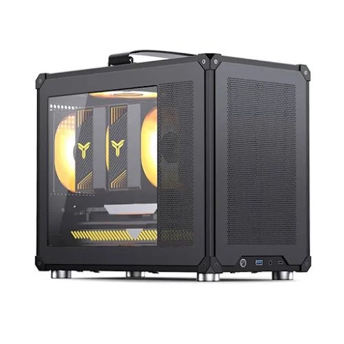 Thùng máy/ Case Jonsbo C6 Max Black (M-ATX)